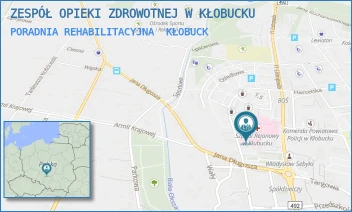 PORADNIA REHABILITACYJNA - ZESPÓŁ OPIEKI ZDROWOTNEJ W KŁOBUCKU - UL. 11 LISTOPADA 5E,  KŁOBUCK