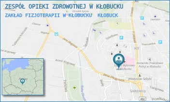 ZAKŁAD FIZJOTERAPII W KŁOBUCKU - ZESPÓŁ OPIEKI ZDROWOTNEJ W KŁOBUCKU - UL. 11 LISTOPADA 5E,  KŁOBUCK