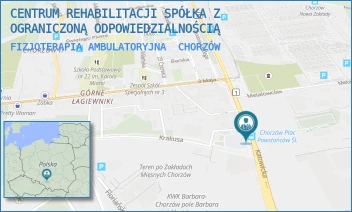 FIZJOTERAPIA AMBULATORYJNA - CENTRUM REHABILITACJI SPÓŁKA Z OGRANICZONĄ ODPOWIEDZIALNOŚCIĄ - UL. PLAC POWSTAŃCÓW ŚL 1,  CHORZÓW