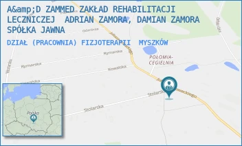DZIAŁ (PRACOWNIA) FIZJOTERAPII - A&amp;D ZAMMED ZAKŁAD REHABILITACJI LECZNICZEJ  ADRIAN ZAMORA, DAMIAN ZAMORA SPÓŁKA JAWNA - UL. SŁOWACKIEGO 115,  MYSZKÓW