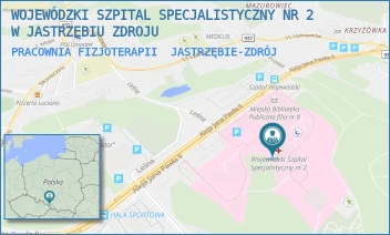 PRACOWNIA FIZJOTERAPII - WOJEWÓDZKI SZPITAL SPECJALISTYCZNY NR 2 W JASTRZĘBIU ZDROJU - UL. ALEJA JANA PAWŁA II 7,  JASTRZĘBIE-ZDRÓJ