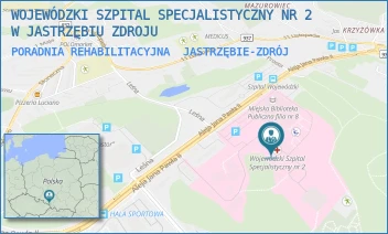 PORADNIA REHABILITACYJNA - WOJEWÓDZKI SZPITAL SPECJALISTYCZNY NR 2 W JASTRZĘBIU ZDROJU - UL. ALEJA JANA PAWŁA II 7,  JASTRZĘBIE-ZDRÓJ