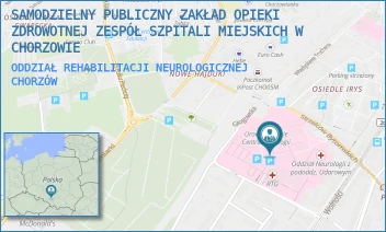ODDZIAŁ REHABILITACJI NEUROLOGICZNEJ - SAMODZIELNY PUBLICZNY ZAKŁAD OPIEKI ZDROWOTNEJ ZESPÓŁ SZPITALI MIEJSKICH W CHORZOWIE - UL. STRZELCÓW BYTOMSKICH 11,  CHORZÓW