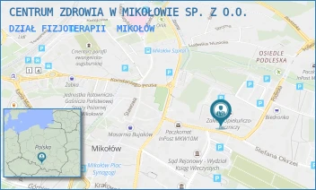 DZIAŁ FIZJOTERAPII - CENTRUM ZDROWIA W MIKOŁOWIE SP. Z O.O. - UL. STEFANA OKRZEI 31,  MIKOŁÓW