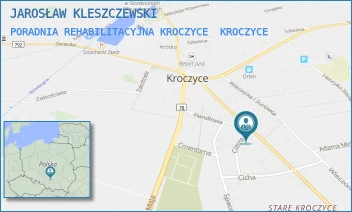 PORADNIA REHABILITACYJNA KROCZYCE - JAROSŁAW KLESZCZEWSKI - UL. ARMII LUDOWEJ 16,  KROCZYCE