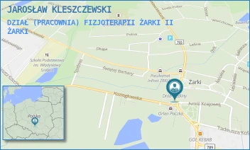 DZIAŁ (PRACOWNIA) FIZJOTERAPII ŻARKI II - JAROSŁAW KLESZCZEWSKI - UL. MYSZKOWSKA 3,  ŻARKI