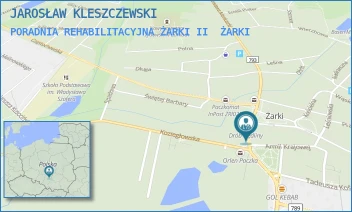 PORADNIA REHABILITACYJNA ŻARKI II - JAROSŁAW KLESZCZEWSKI - UL. MYSZKOWSKA 3,  ŻARKI