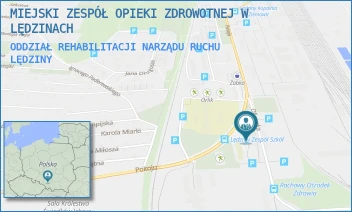 ODDZIAŁ REHABILITACJI NARZĄDU RUCHU - MIEJSKI ZESPÓŁ OPIEKI ZDROWOTNEJ W LĘDZINACH - UL. POKOJU 17,  LĘDZINY