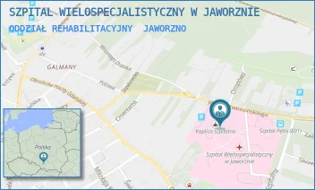 ODDZIAŁ REHABILITACYJNY - SZPITAL WIELOSPECJALISTYCZNY W JAWORZNIE - CHEŁMOŃSKIEGO 28,  JAWORZNO