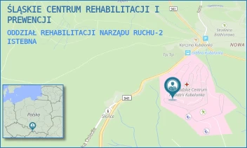 ODDZIAŁ REHABILITACJI NARZĄDU RUCHU-2 - ŚLĄSKIE CENTRUM REHABILITACJI I PREWENCJI - ISTEBNA 500,  ISTEBNA