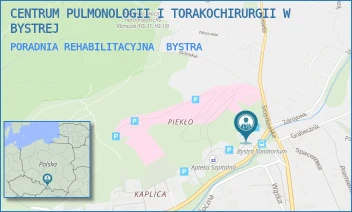 PORADNIA REHABILITACYJNA - CENTRUM PULMONOLOGII I TORAKOCHIRURGII W BYSTREJ - UL. JULIANA FAŁATA 2,  BYSTRA