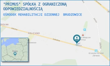 OŚRODEK REHABILITACJI DZIENNEJ - "PRIMUS" SPÓŁKA Z OGRANICZONĄ ODPOWIEDZIALNOŚCIĄ - UL. SZKOLNA 12,  BRUDZOWICE