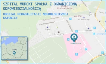 ODDZIAŁ REHABILITACJI NEUROLOGICZNEJ - SZPITAL MURCKI SPÓŁKA Z OGRANICZONĄ ODPOWIEDZIALNOŚCIĄ - UL. ALFREDA SOKOŁOWSKIEGO 2,  KATOWICE