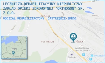 ODDZIAŁ REHABILITACYJNY - LECZNICZO-REHABILITACYJNY NIEPUBLICZNY ZAKŁAD OPIEKI ZDROWOTNEJ "ORTHOGON" SP. Z O.O. - UL. ADOLFA WODECKIEGO 23,  JASTRZĘBIE-ZDRÓJ