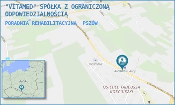 PORADNIA REHABILITACYJNA - "VITAMED" SPÓŁKA Z OGRANICZONĄ ODPOWIEDZIALNOŚCIĄ - UL. WŁADYSŁAWA ANDERSA 22,  PSZÓW