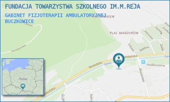 GABINET FIZJOTERAPII AMBULATORYJNEJ - FUNDACJA REJA - UL. WCZASOWA 1062,  BUCZKOWICE