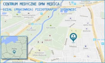 DZIAŁ (PRACOWNIA) FIZJOTERAPII - CENTRUM MEDYCZNE DMW MEDICA - UL. SZKOLNA 4A,  SOSNOWIEC