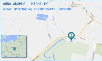 DZIAŁ (PRACOWNIA) FIZJOTERAPII - ANNA ADAMUS - MICHALIK - UL. ŚWIĘTEGO MIKOŁAJA 47,  PRZYRÓW