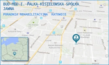 PORADNIA REHABILITACYJNA - BUD-MED I. PALKA-KISIELOWSKA SPÓŁKA JAWNA - UL. JULISZA LIGONIA 26/1,  KATOWICE