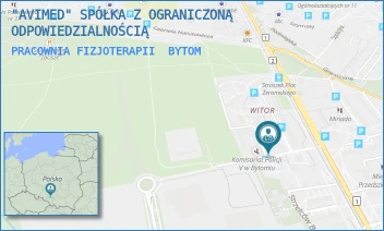 PRACOWNIA FIZJOTERAPII - "AVIMED" SPÓŁKA Z OGRANICZONĄ ODPOWIEDZIALNOŚCIĄ - PL. ŻEROMSKIEGO 1,  BYTOM