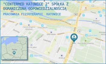 PRACOWNIA FIZJOTERAPII - "CENTERMED KATOWICE 2" SPÓŁKA Z OGRANICZONĄ ODPOWIEDZIALNOŚCIĄ - BOCHEŃSKIEGO 38A,  KATOWICE