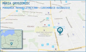 PORADNIA REHABILITACYJNA - MARIA GRYGIERZEC - UL. TRAUGUTTA 18A,  CZECHOWICE-DZIEDZICE