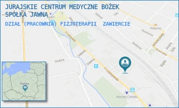 DZIAŁ (PRACOWNIA) FIZJOTERAPII - JURAJSKIE CENTRUM MEDYCZNE BOŻEK SPÓŁKA JAWNA - UL. 11 LISTOPADA 2-4,  ZAWIERCIE