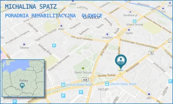 PORADNIA REHABILITACYJNA - MICHALINA SPATZ-JOB - UL. MIKOŁOWSKA 25,  GLIWICE