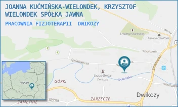 PRACOWNIA FIZJOTERAPII - JOANNA KUĆMIŃSKA-WIELONDEK, KRZYSZTOF WIELONDEK SPÓŁKA JAWNA - SPÓLDZIELCZA 9,  DWIKOZY