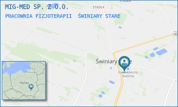 PRACOWNIA FIZJOTERAPII - MIG-MED SP. Z O.O. - ŚWINIARY STARE 29,  ŚWINIARY STARE