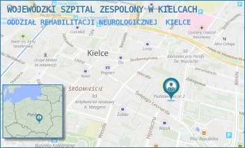 ODDZIAŁ REHABILITACJI NEUROLOGICZNEJ - WOJEWÓDZKI SZPITAL ZESPOLONY W KIELCACH - KOŚCIUSZKI 3,  KIELCE