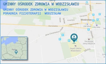 GMINNY OŚRODEK ZDROWIA W WODZISŁAWIU PORADNIA FIZJOTERAPII - GMINNY OŚRODEK ZDROWIA W WODZISŁAWIU - SZKOLNA 3/-,  WODZISŁAW