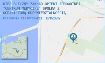 PRACOWNIA FIZJOTERAPII - NIEPUBLICZNY ZAKŁAD OPIEKI ZDROWOTNEJ "CENTRUM MEDYCZNE" SPÓŁKA Z OGRANICZONĄ ODPOWIEDZIALNOŚCIĄ - RADZIWIŁŁA 19,  RYTWIANY
