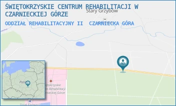 ODDZIAŁ REHABILITACYJNY II - ŚWIĘTOKRZYSKIE CENTRUM REHABILITACJI W CZARNIECKIEJ GÓRZE - BRAK 43,  CZARNIECKA GÓRA