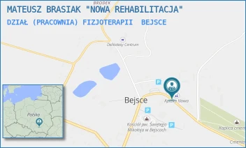DZIAŁ (PRACOWNIA) FIZJOTERAPII - MATEUSZ BRASIAK "NOWA REHABILITACJA" - 236/A,  BEJSCE