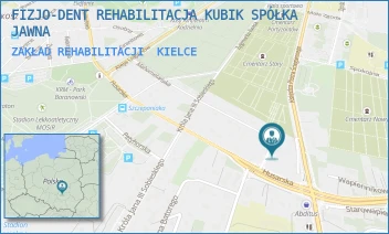 ZAKŁAD REHABILITACJI - FIZJO-DENT REHABILITACJA KUBIK SPÓŁKA JAWNA - MAHOMETAŃSKA 4,  KIELCE