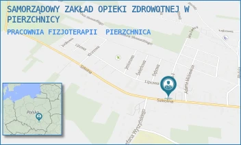 PRACOWNIA FIZJOTERAPII - SAMORZĄDOWY ZAKŁAD OPIEKI ZDROWOTNEJ W PIERZCHNICY - SZKOLNA 30,  PIERZCHNICA