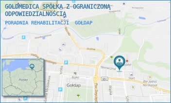 PORADNIA REHABILITACJI - GOLDMEDICA SPÓŁKA Z OGRANICZONĄ ODPOWIEDZIALNOŚCIĄ - SŁONECZNA 7,  GOŁDAP