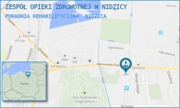 PORADNIA REHABILITACYJNA - ZESPÓŁ OPIEKI ZDROWOTNEJ W NIDZICY - TRAUGUTTA 13,  NIDZICA