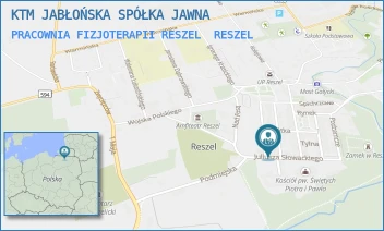 PRACOWNIA FIZJOTERAPII RESZEL - KTM JABŁOŃSKI SPÓŁKA KOMANDYTOWA - SŁOWACKIEGO 4,  RESZEL