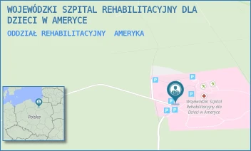 ODDZIAŁ REHABILITACYJNY - WOJEWÓDZKI SZPITAL REHABILITACYJNY DLA DZIECI W AMERYCE - 21,  AMERYKA