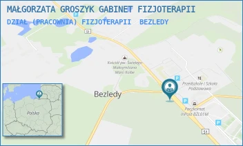 DZIAŁ (PRACOWNIA) FIZJOTERAPII - MAŁGORZATA GROSZYK GABINET FIZJOTERAPII - 18,  BEZLEDY