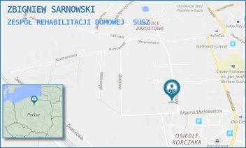 ZESPÓŁ REHABILITACJI DOMOWEJ - ZBIGNIEW SARNOWSKI - WILLOWA 7,  SUSZ