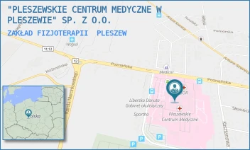 ZAKŁAD FIZJOTERAPII - "PLESZEWSKIE CENTRUM MEDYCZNE W PLESZEWIE" SP. Z O.O. - POZNAŃSKA 125A,  PLESZEW