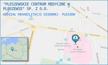 ODDZIAŁ REHABILITACJI DZIENNEJ - "PLESZEWSKIE CENTRUM MEDYCZNE W PLESZEWIE" SP. Z O.O. - POZNAŃSKA 125A,  PLESZEW