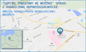 ODDZIAŁ REHABILITACJI NEUROLOGICZNEJ - "SZPITAL POWIATOWY WE WRZEŚNI" SPÓŁKA Z OGRANICZONĄ ODPOWIEDZIALNOŚCIĄ - SŁOWACKIEGO 2,  WRZEŚNIA