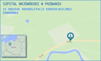 II ODDZIAŁ REHABILITACJI KARDIOLOGICZNEJ - SZPITAL WOJEWÓDZKI W POZNANIU - SANATORYJNA 34,  KOWANÓWKO