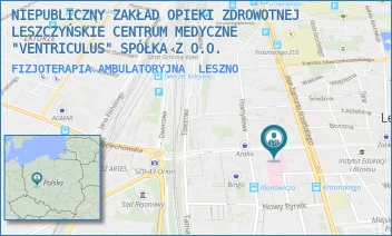 FIZJOTERAPIA AMBULATORYJNA - NIEPUBLICZNY ZAKŁAD OPIEKI ZDROWOTNEJ LESZCZYŃSKIE CENTRUM MEDYCZNE "VENTRICULUS" SPÓŁKA Z O.O. - SŁOWIAŃSKA 41,  LESZNO