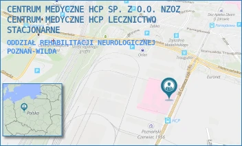 ODDZIAŁ REHABILITACJI NEUROLOGICZNEJ - CENTRUM MEDYCZNE HCP SP. Z O.O. NZOZ CENTRUM MEDYCZNE HCP LECZNICTWO STACJONARNE - 28 CZERWCA1956 194, POZNAŃ-WILDA