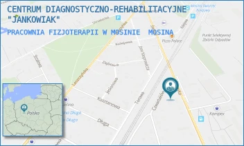 PRACOWNIA FIZJOTERAPII W MOSINIE - CENTRUM DIAGNOSTYCZNO-REHABILITACYJNE "JANKOWIAK" - ŚREMSKA 16,  MOSINA